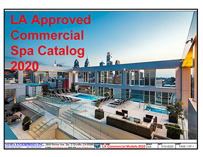 COMMERCIAL SPA CATALOG 2020